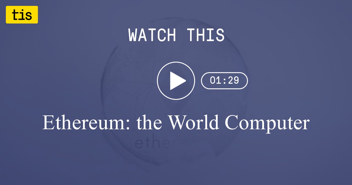 ethereum world computer